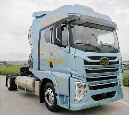 8800.000kg Poids brut 580 ch LNG FAW 6*4 et 4*2 Camion tracteur de capacité de charge 31-40 t