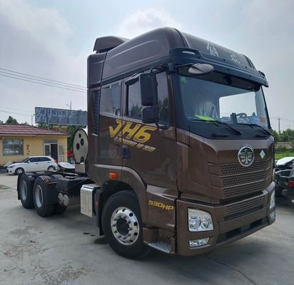6 mois Service après-vente 530 chevaux camion à gaz libérateur avec direction hydraulique 6*4