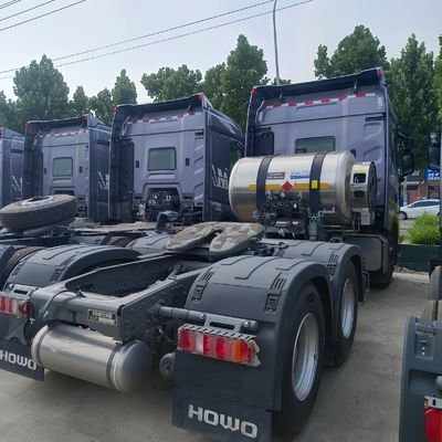 Camion tracteur à GNL HOWO 2024 personnalisé de 480 à 700 ch pour le transport