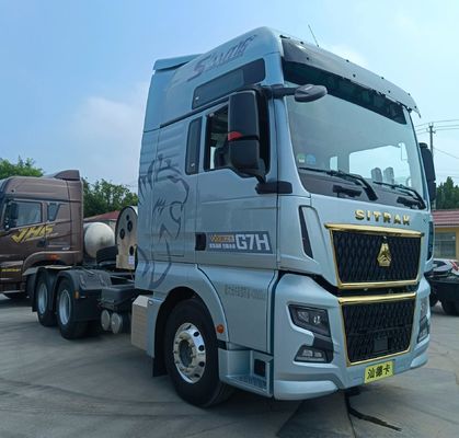Camion à tracteur à gaz à essence liquéfiée Shandeka G7h 6 * 4 480HP à 700HP