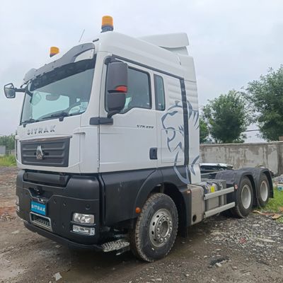 Shandeka 371//375/390HP 6X4/8X4 10/12 roue utilisée pour le transport de la tête de traction