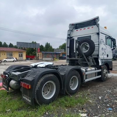 2024 Poids lourd camion Shandeka 371/580/390HP 6X4/8X4 10/12 roue de deuxième main à remorque de la tête camion de transport