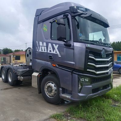 Voiture de transport à traction à gaz LNG540HP à transmission automatique Euro6 HOWO Max pour 2024