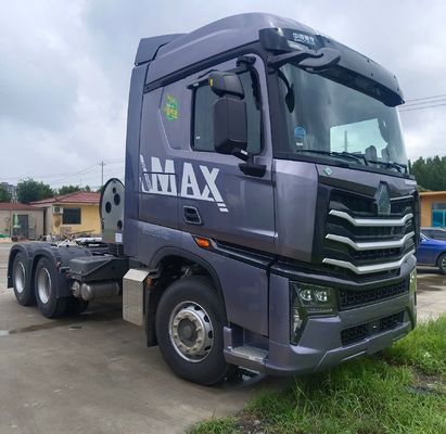Remboursements nationaux pour camions lourds Max HOWO GNL à transmission automatique pour camions tracteurs