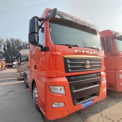 Service après-vente 6 mois Sitrak C7h Tracteur camion 540 HP Tête 6X4 4X2 personnalisation