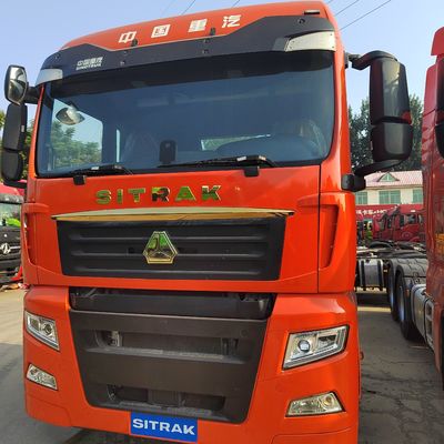 Service après-vente 6 mois Sitrak C7h Tracteur camion 540 HP Tête 6X4 4X2 personnalisation