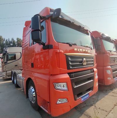 Prix abordable Chassis Sinotruk utilisé Sitrak camion lourd 6X4 CNG pour une maintenance réduite