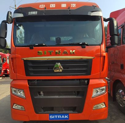 Camion tracteur utilisé Sinotruck Sitrak HOWO 6X4 GNC Camion lourd avec des performances durables