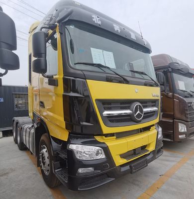 Camion-tracteur diesel Beiben de 420 chevaux avec assistance électrique et système de direction hydraulique