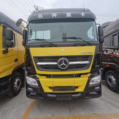 Camion-tracteur diesel Beiben de 420 chevaux avec assistance électrique et système de direction hydraulique