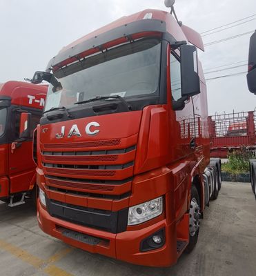 Conduite en douceur garantie JAC 6X4 camion avec suspension pneumatique 351-450hp 600L réservoir de carburant
