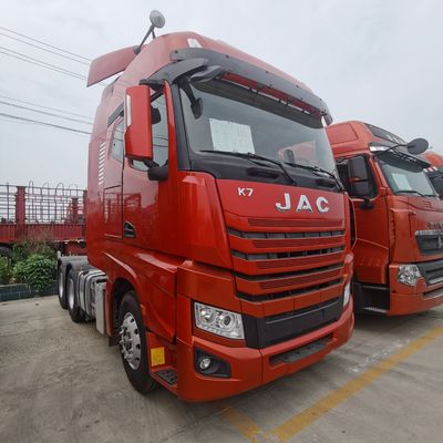 Demande personnalisée de camion commercial JAC 6X4 efficace pour le remorquage de remorques à conteneurs
