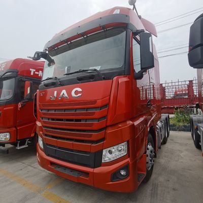 Demande personnalisée de camion commercial JAC 6X4 efficace pour le remorquage de remorques à conteneurs